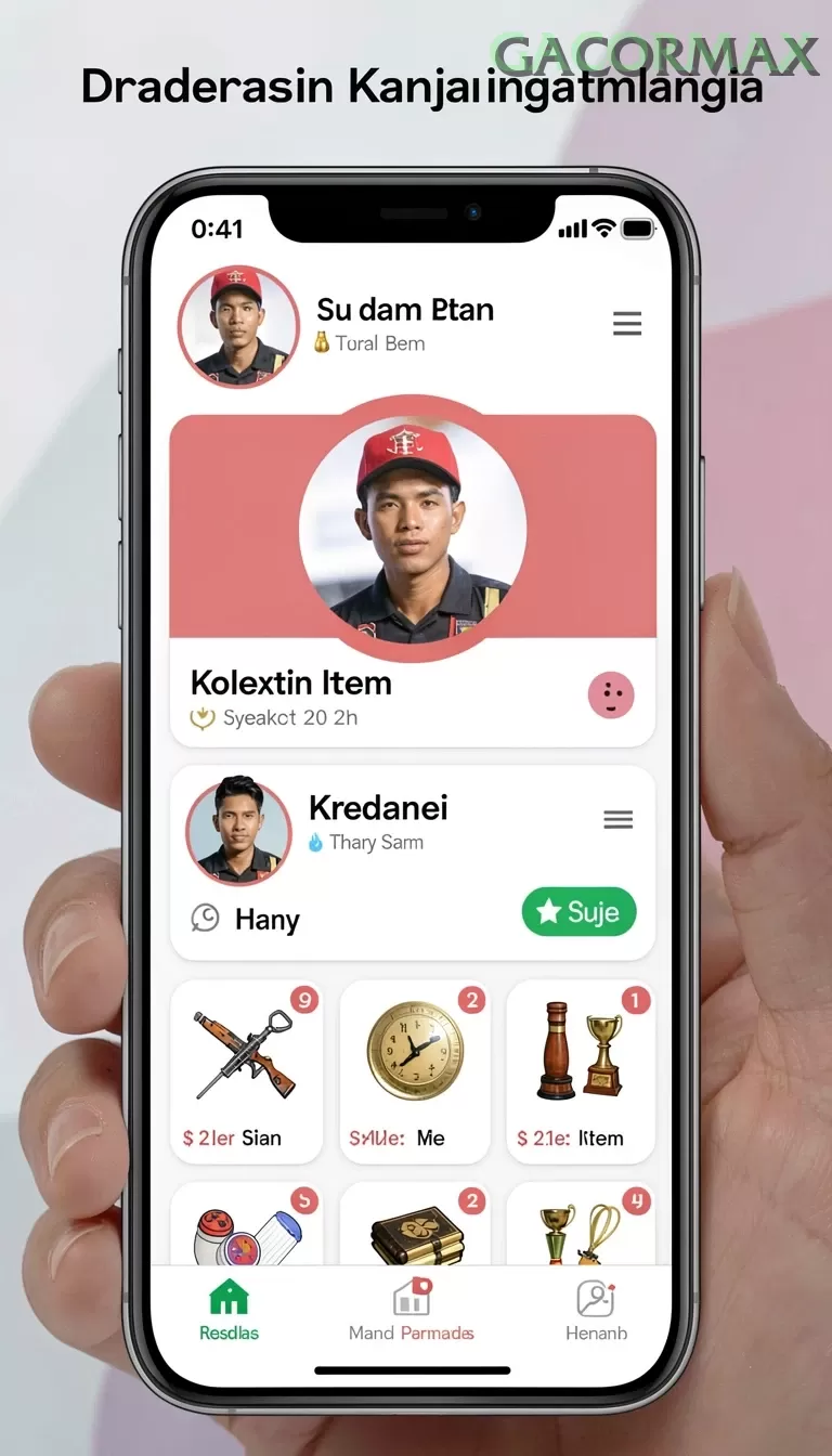 Cuplikan layar DANATOTO — pengaturan akun
