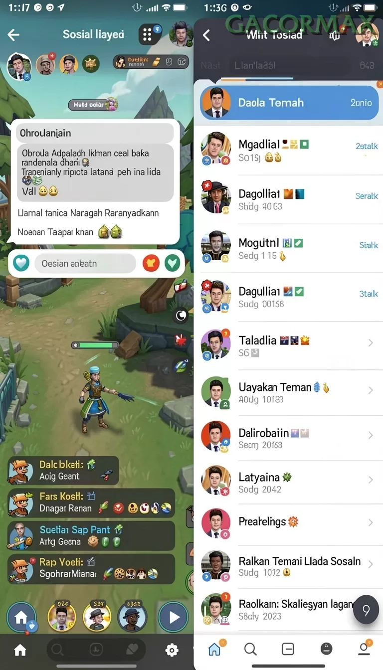 Cuplikan layar LIMIT — halaman utama